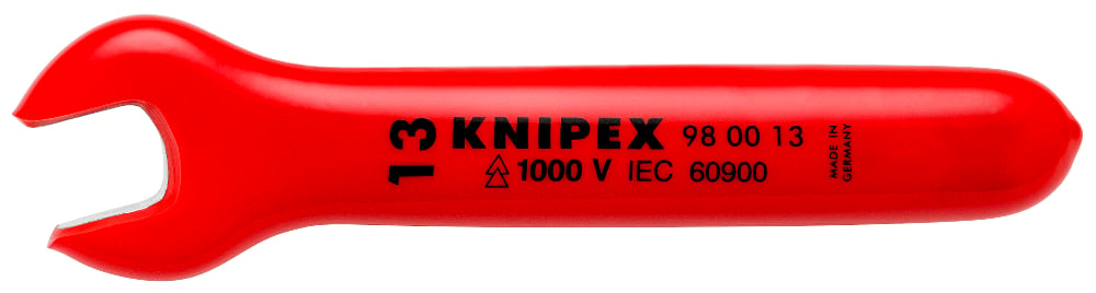 KNIPEX Open End Wrench 13mm 1000V VDE