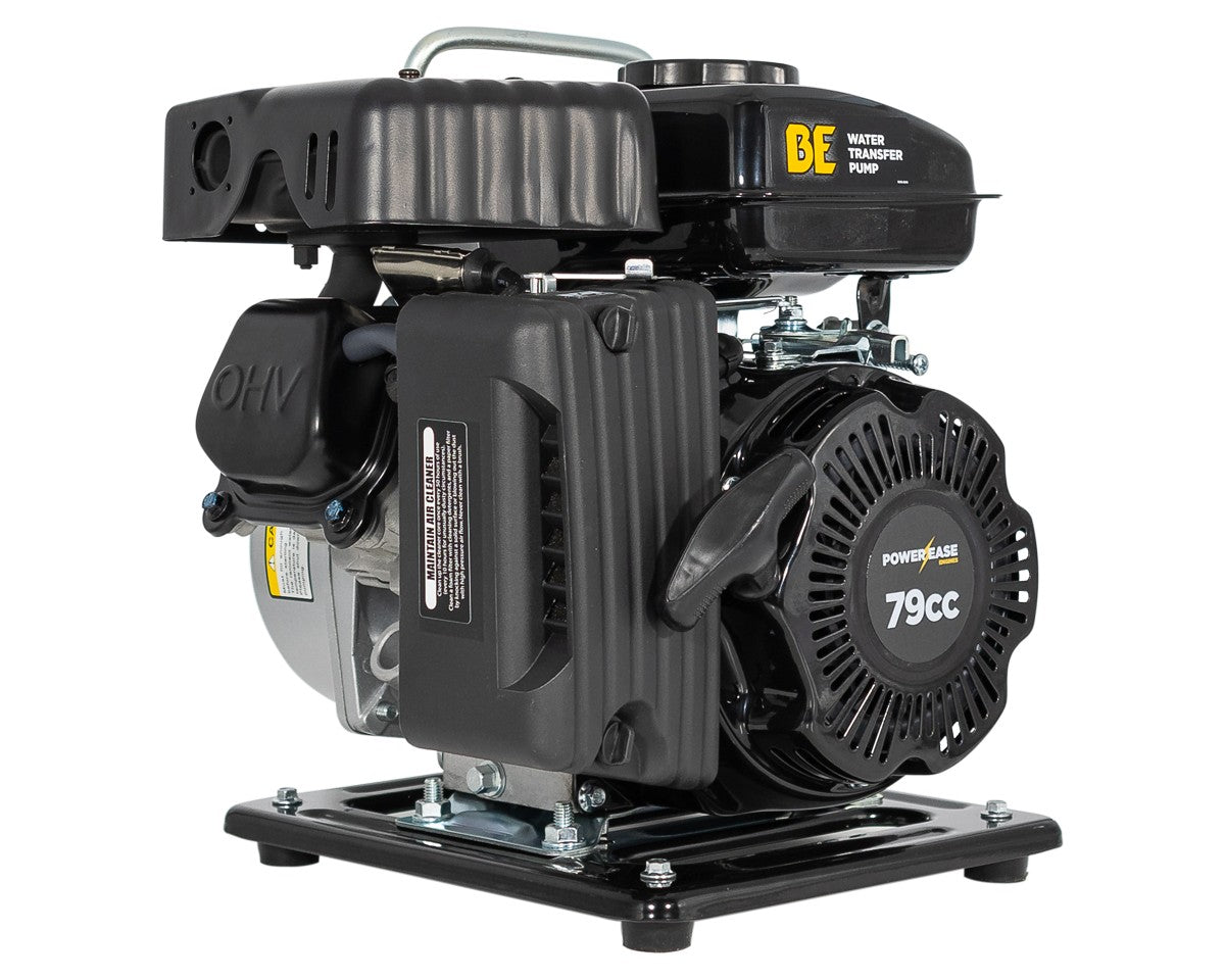 BE 1" Water Transfer Pump, 135 L/min - Powerease 3hp, Recoil | WP1025-R