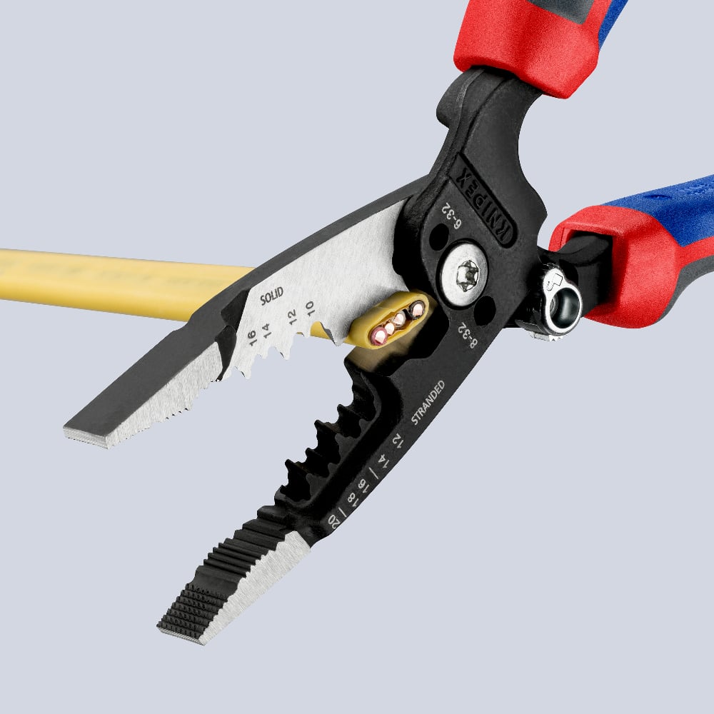 KNIPEX Forged Wire Stripping Pliers, 200mm