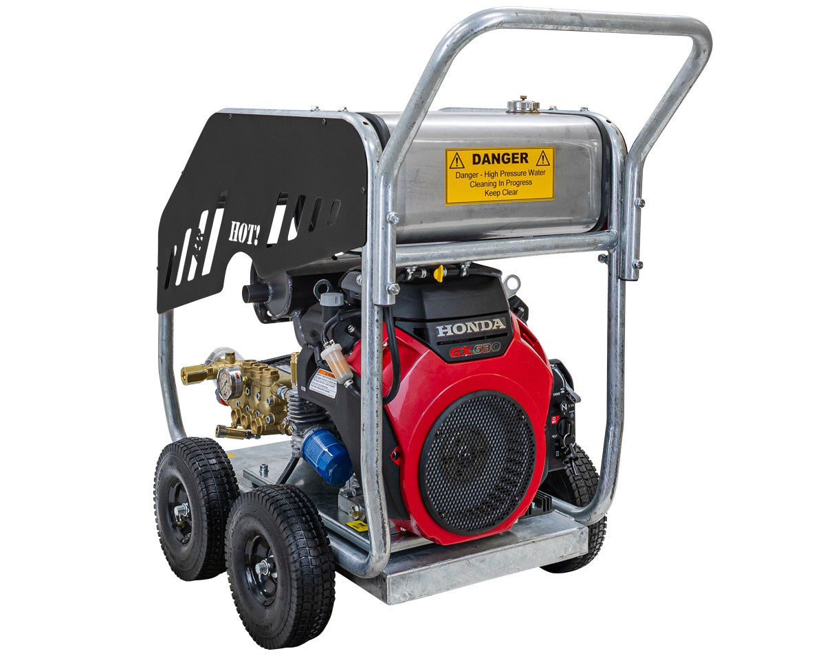 BE 4,000 PSI Petrol Pressure Washer - Honda GX630, Comet Pump | BAR4023CG-HEJM