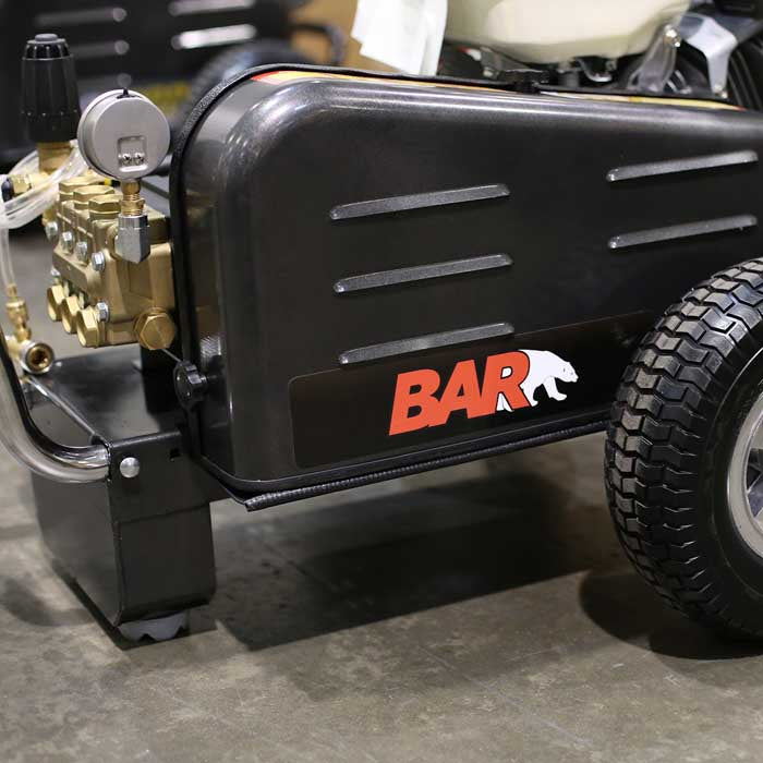 BE 3,000 PSI Petrol Pressure Washer - Honda GX390, Comet Pump | BAR3013PC-H
