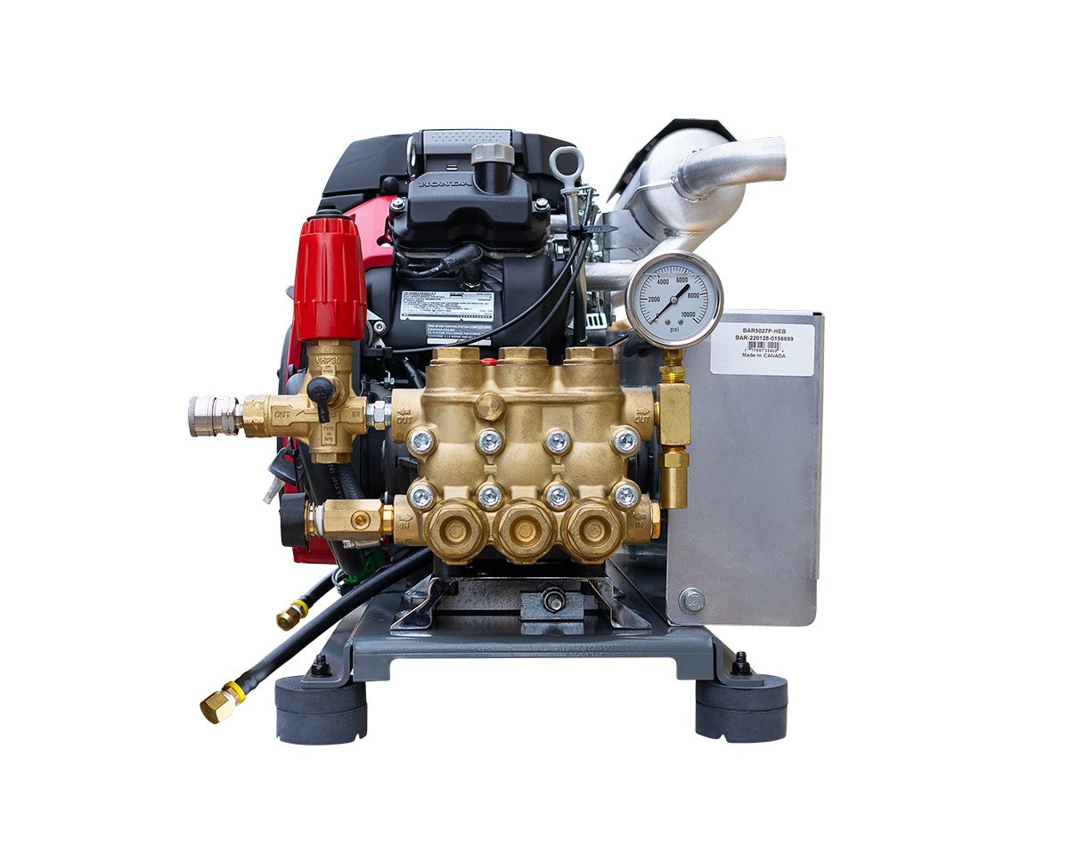 BE 5,000 PSI Petrol Pressure Washer - Honda GX690, Interpump | BAR5027P-HEB