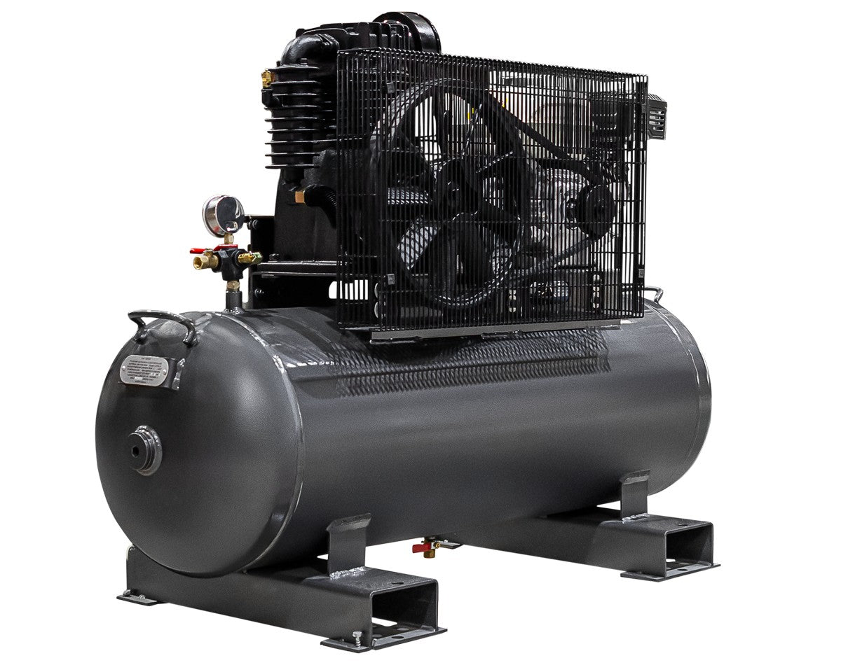 BE 160L Air Compressor - 6.5hp Petrol, Belt Drive | P16065-H