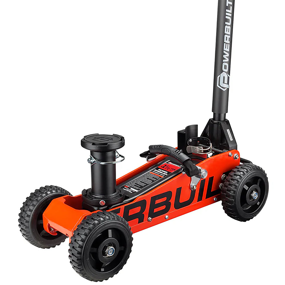 Powerbuilt 1.5 Ton Big Wheel Off Road Jack