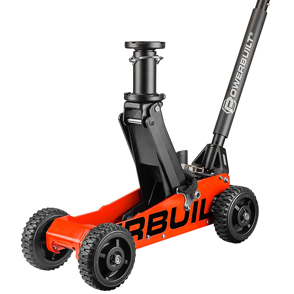 Powerbuilt 1.5 Ton Big Wheel Off Road Jack