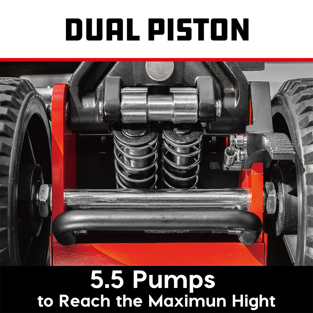 Powerbuilt 1.5 Ton Big Wheel Off Road Jack