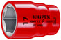 KNIPEX 1/2" Dr Insulated Socket 22mm 1000 VDE