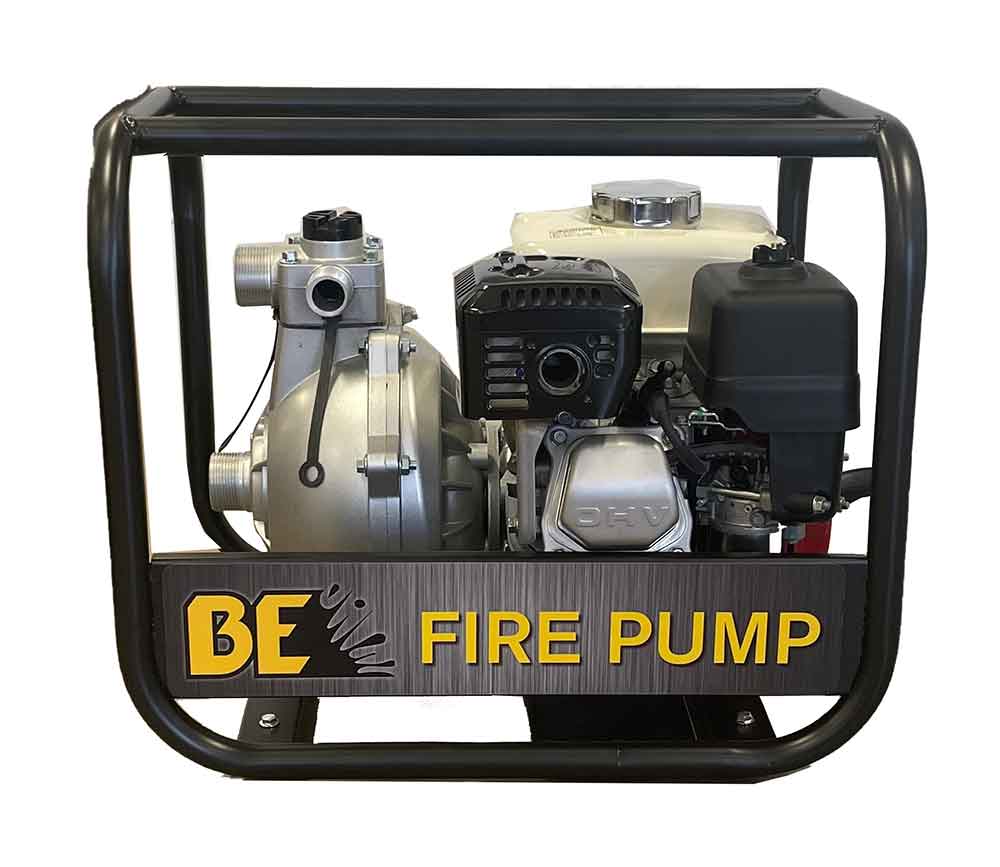 BE 1.5" Fire Fighting Pump, 200 L/min - Honda 6.5hp, Recoil | HP15652-H