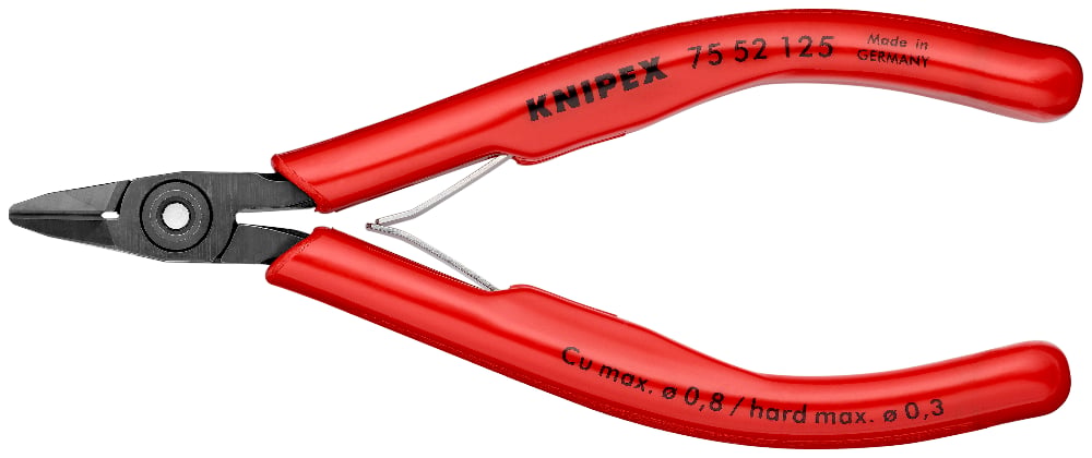 KNIPEX Electronics Diagonal Cutting Pliers, 125mm