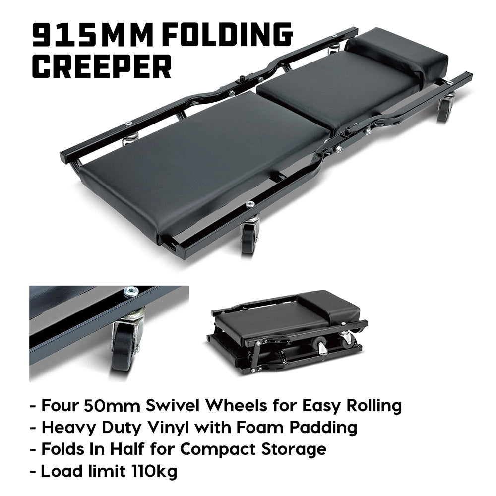 Powerbuilt 2 Ton 6pc Garage In a Box Service Combo