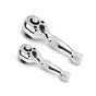 Powerbuilt 2pc 1/4in Dr & 3/8in Dr Stubby Ratchet Set