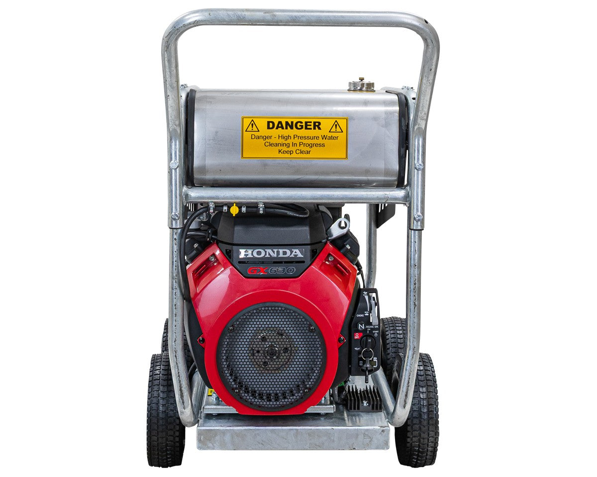 BE 4,000 PSI Petrol Pressure Washer - Honda GX630, Comet Pump | BAR4023CG-HEJM