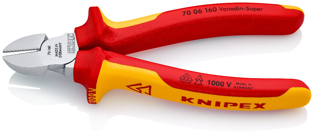 KNIPEX Diagonal Cutting Pliers160mm 1000V VDE