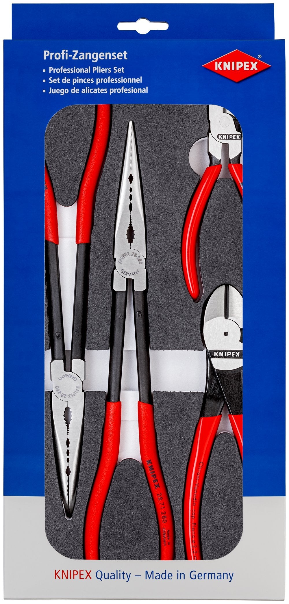 KNIPEX Plier Set 4pc, Automotive Tool-Kit