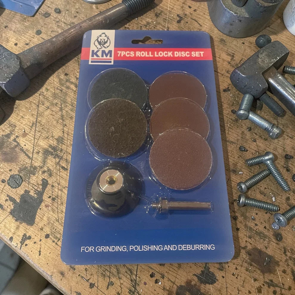 7pcs 2inch QC Disc P60 - P320