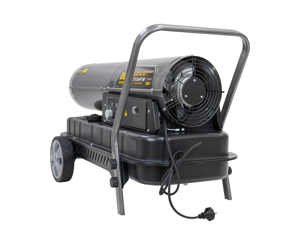 BE 50kW Diesel Forced Air Heater - 170,600 BTU | HK170HFW