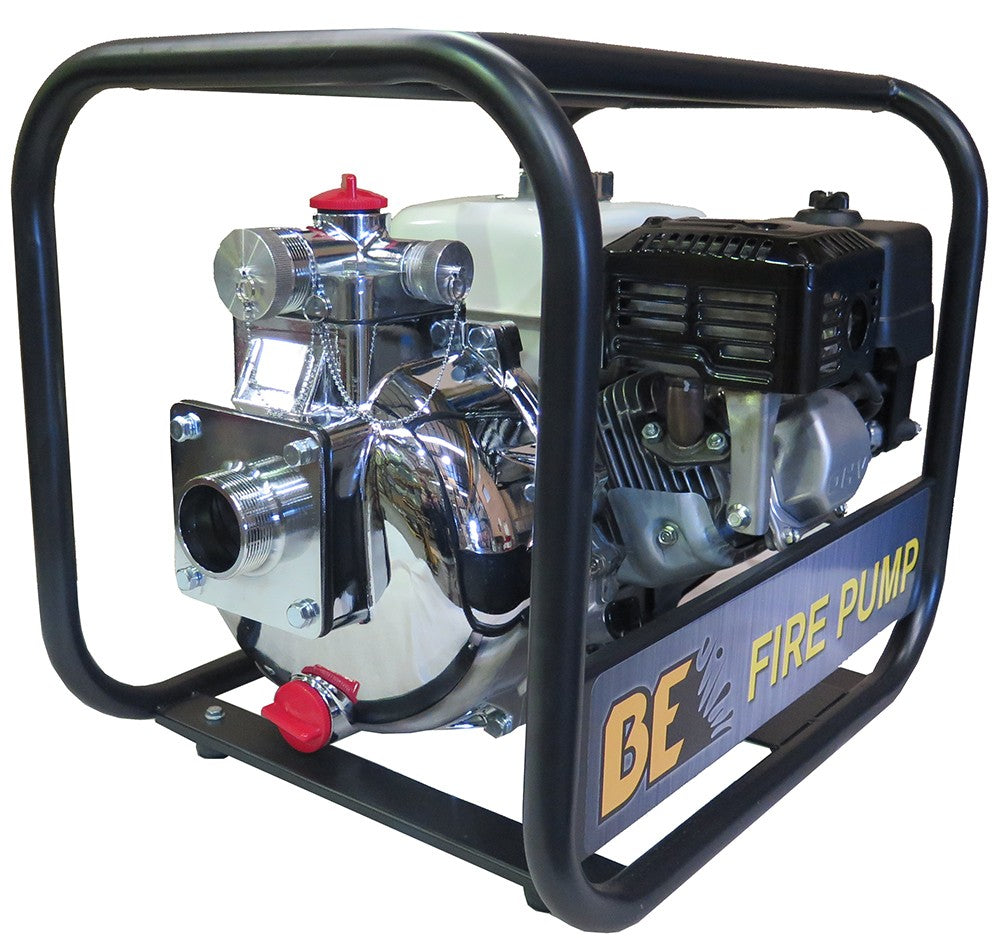 BE 1.5" Fire Fighting Pump, 450 L/min - Honda 6.5hp, Recoil, Handlekit | HP20650-HA