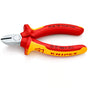 KNIPEX Diagonal Cutting Pliers (VDE), 125mm