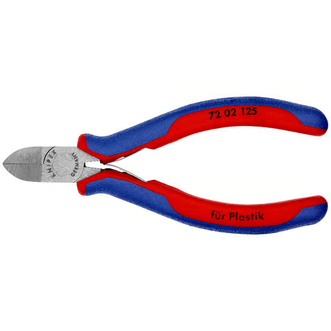 KNIPEX Diagonal Cutting Pliers for Plastic, 125mm