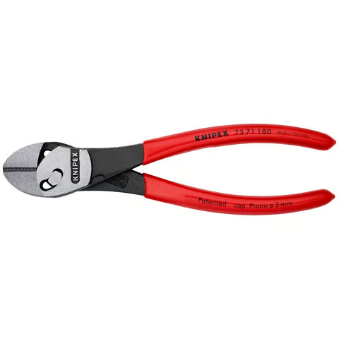 KNIPEX TwinForce Diagonal Cutting Pliers, 180mm