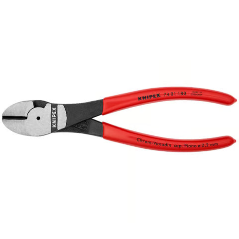 KNIPEX Pliers Diag Cut 180mm Hi/Lever Plas