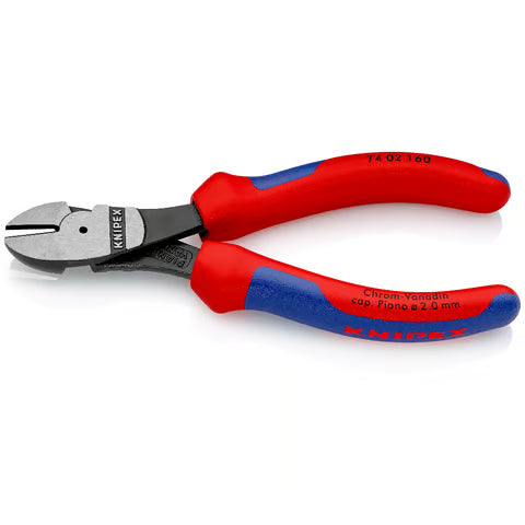 KNIPEX High Leverage Diagonal Cutting Pliers, 160mm