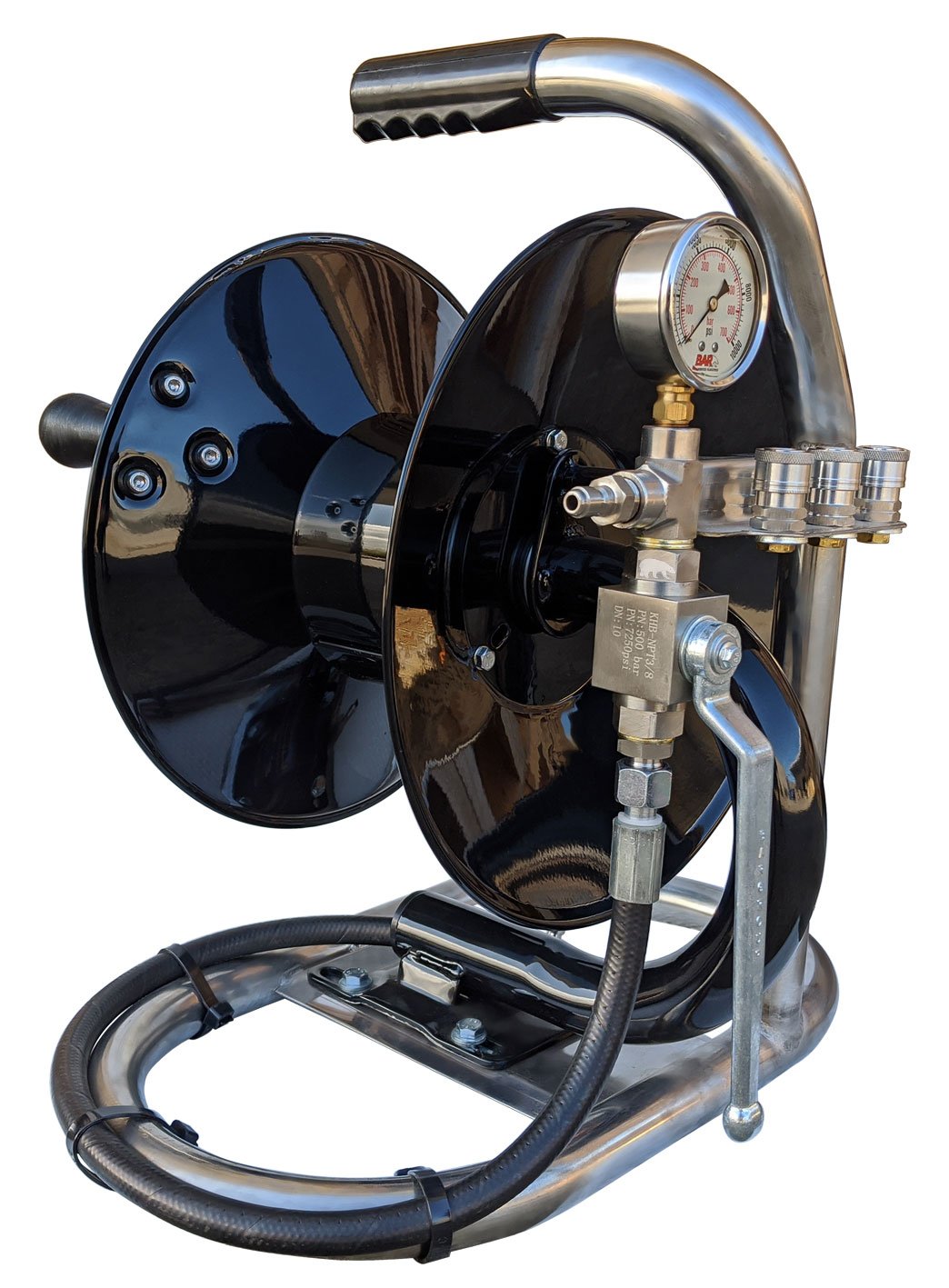 BE Hose Reel - Stainless Steel, Mini | PW134-MRB