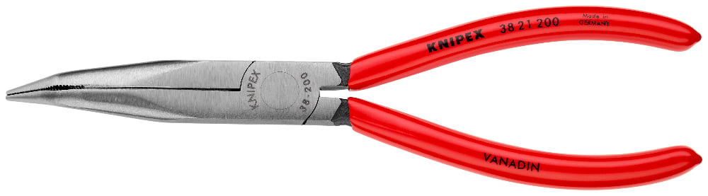 KNIPEX Pliers Mech 200mm Plas 40Deg Bent