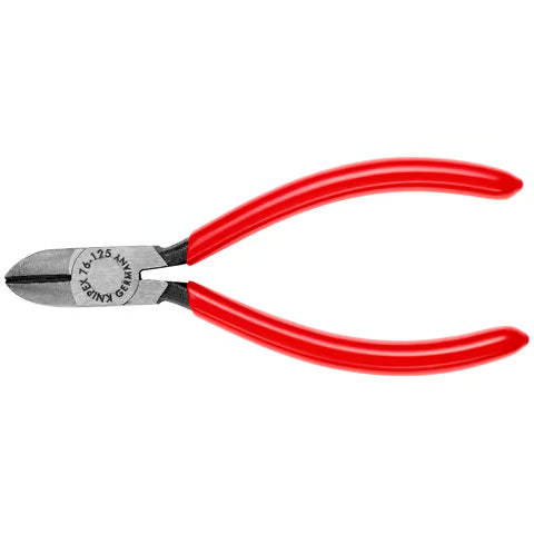 KNIPEX Diagonal Cutting Pliers for Electromechanics, 125mm