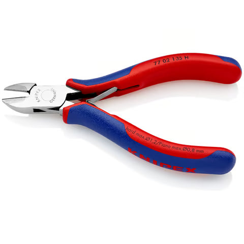 KNIPEX Electronics Diagonal Cutting Pliers for Hard Wire, 135mm