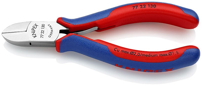 KNIPEX Electronics Diagonal Cutting Pliers, 130mm
