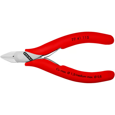 KNIPEX Electronics Diagonal Cutting Pliers, 115mm
