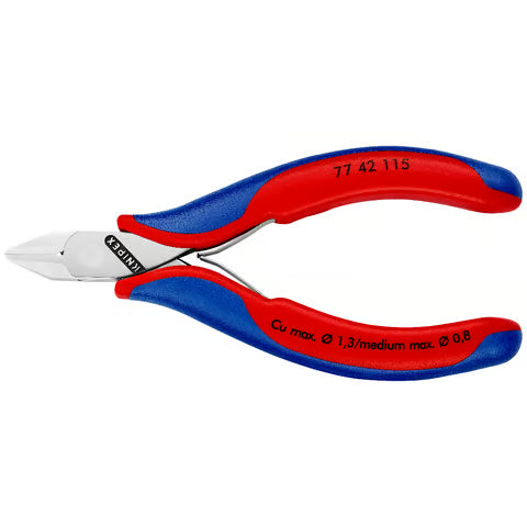 KNIPEX Pliers Diag Cut 115mm Point Head Cush