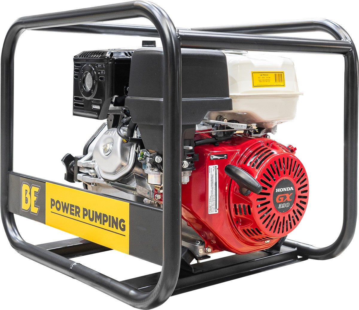 BE 3" Semi-Trash Pump, 1,400 L/min - Honda 13hp, Recoil | TP3013-H