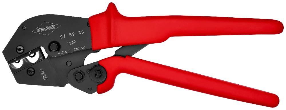 KNIPEX Ratcheting Crimping Pliers 250mm for Cable Connectors
