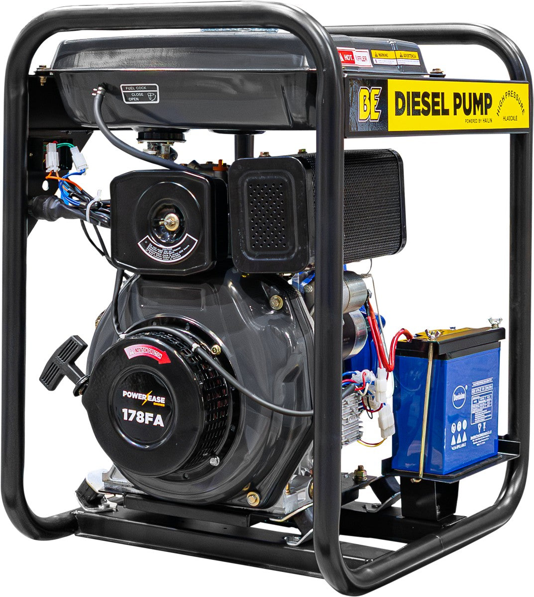 BE 1.5" Water Transfer Pump, 300 L/min - Powerease 6hp, Electric | HD15601-RE