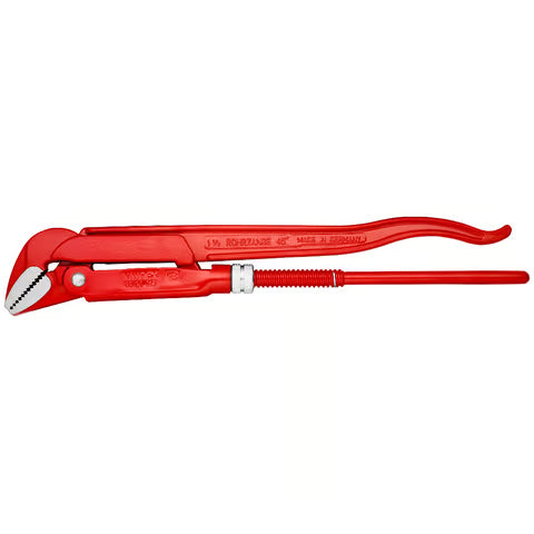 KNIPEX Pipe Wrench 45° 420mm Swedish Pattern