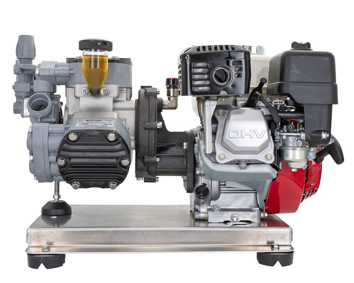 BE 290 PSI High Pressure Pump - Soft Wash Set with Gearbox and GX200 Engine | P40-20-GX200