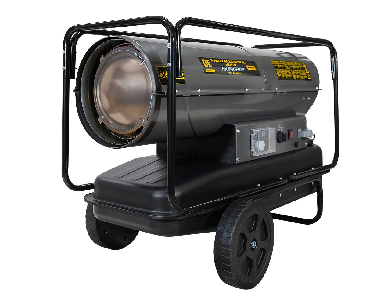BE 70kW Diesel Forced Air Heater - 238,800 BTU | HK240FWP