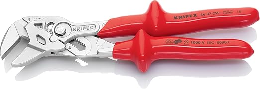 KNIPEX Pliers Wrench 250mm 1000V VDE