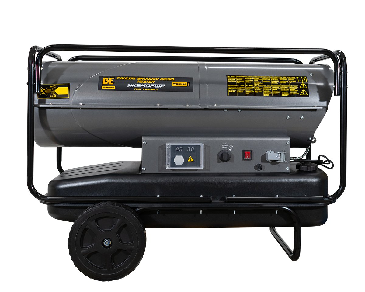 BE 70kW Diesel Forced Air Heater - 238,800 BTU | HK240FWP