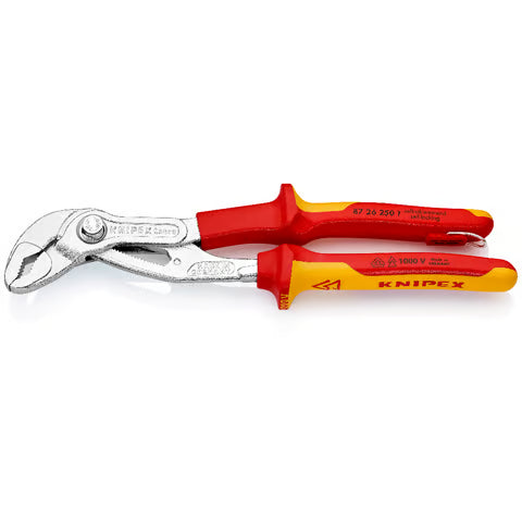 KNIPEX Cobra Water Pump Pliers 250mm 1000V VDE with Tether