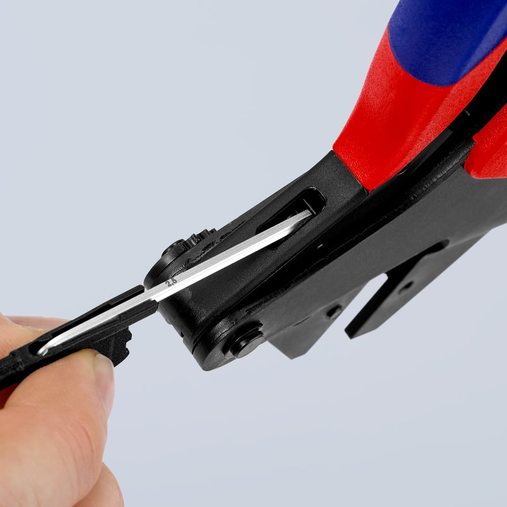 KNIPEX Ratcheting Crimp System Pliers Only in Case No Dies