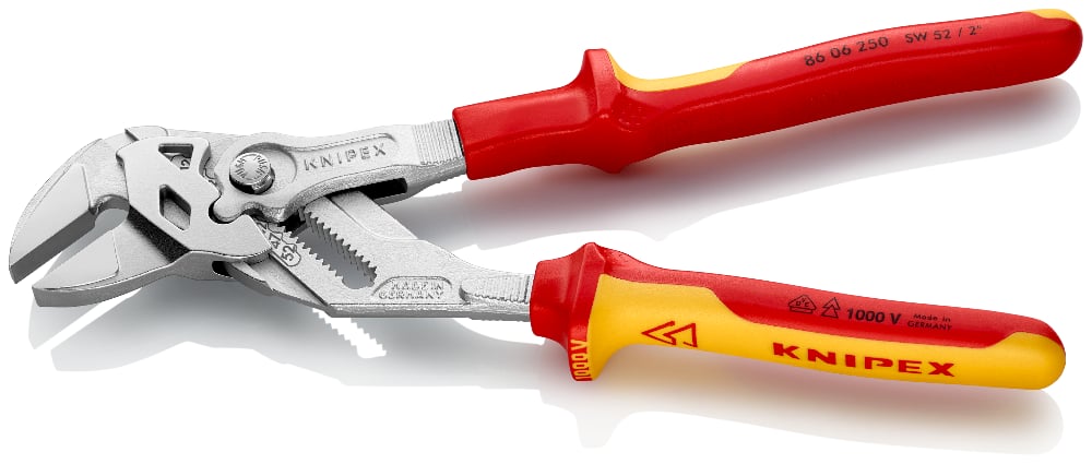 KNIPEX Pliers Wrench 250mm 1000V VDE
