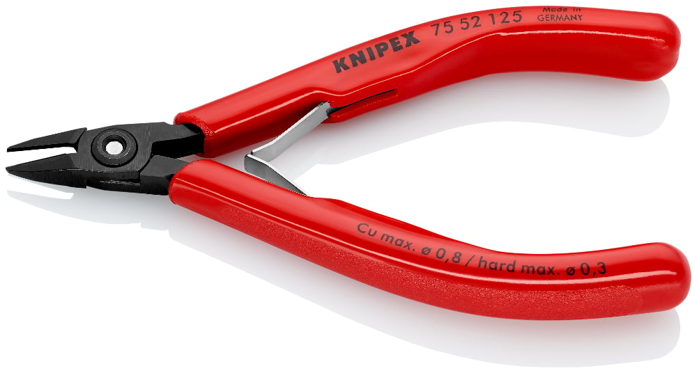KNIPEX Electronics Diagonal Cutting Pliers, 125mm