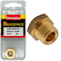 Champion Gauge Adaptor Brass M14x1.25 Male-1/8 NPT Female1pk