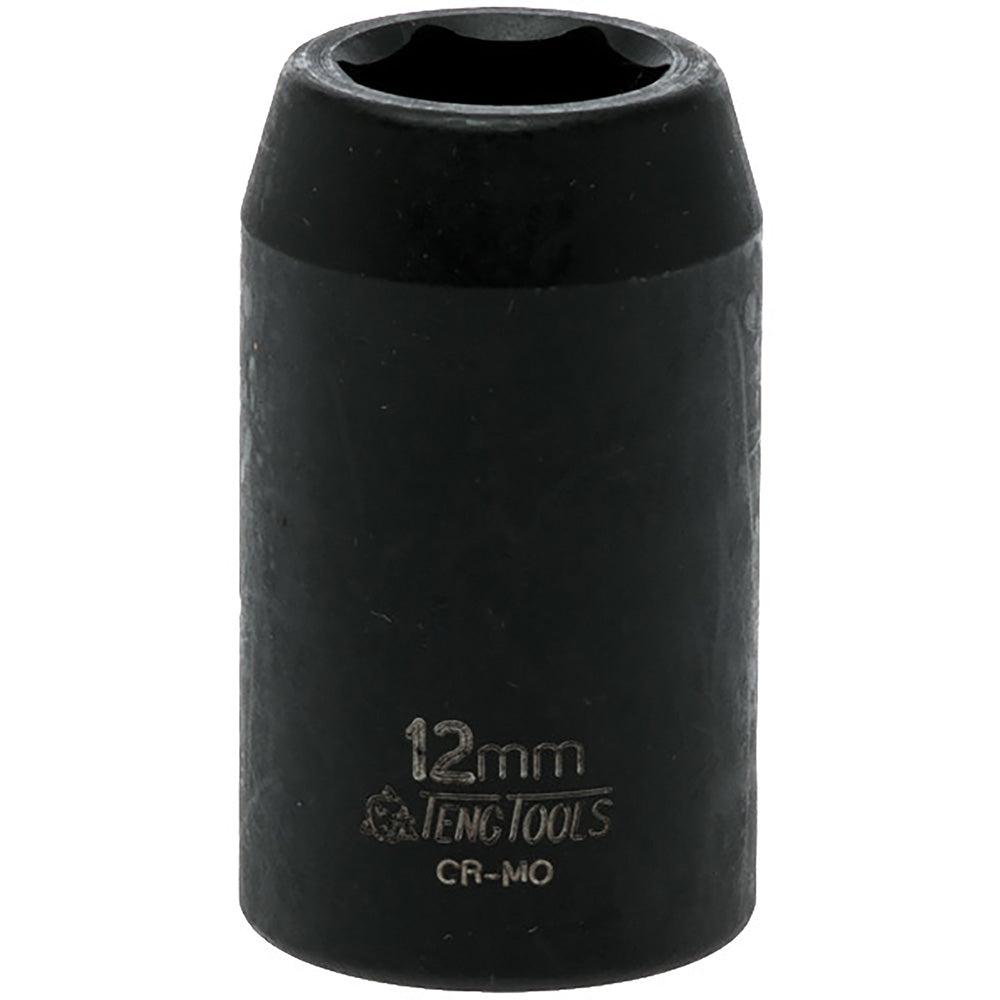 Teng 1/2in Dr. Impact Socket 12mm ANSI