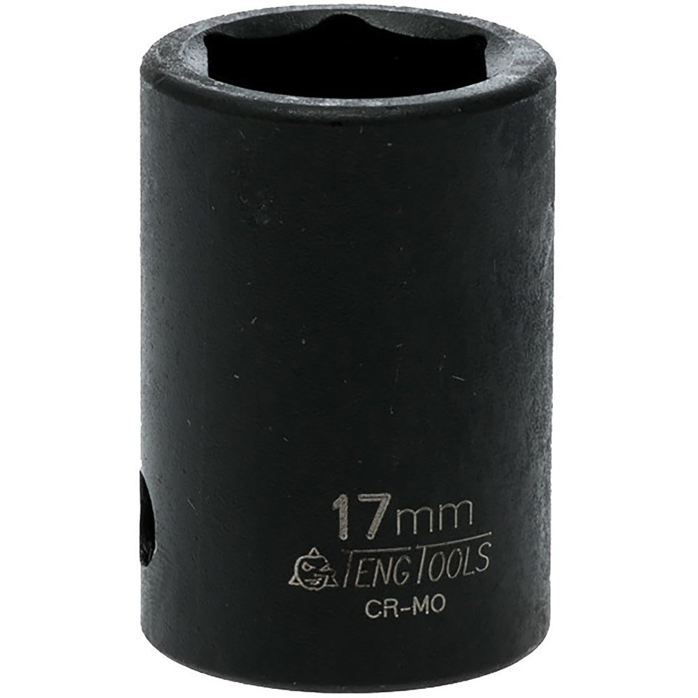 Teng 1/2in Dr. Impact Socket 17mm ANSI