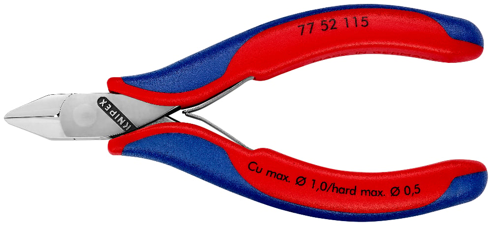 KNIPEX Electronics Diagonal Cutting Pliers, 115mm
