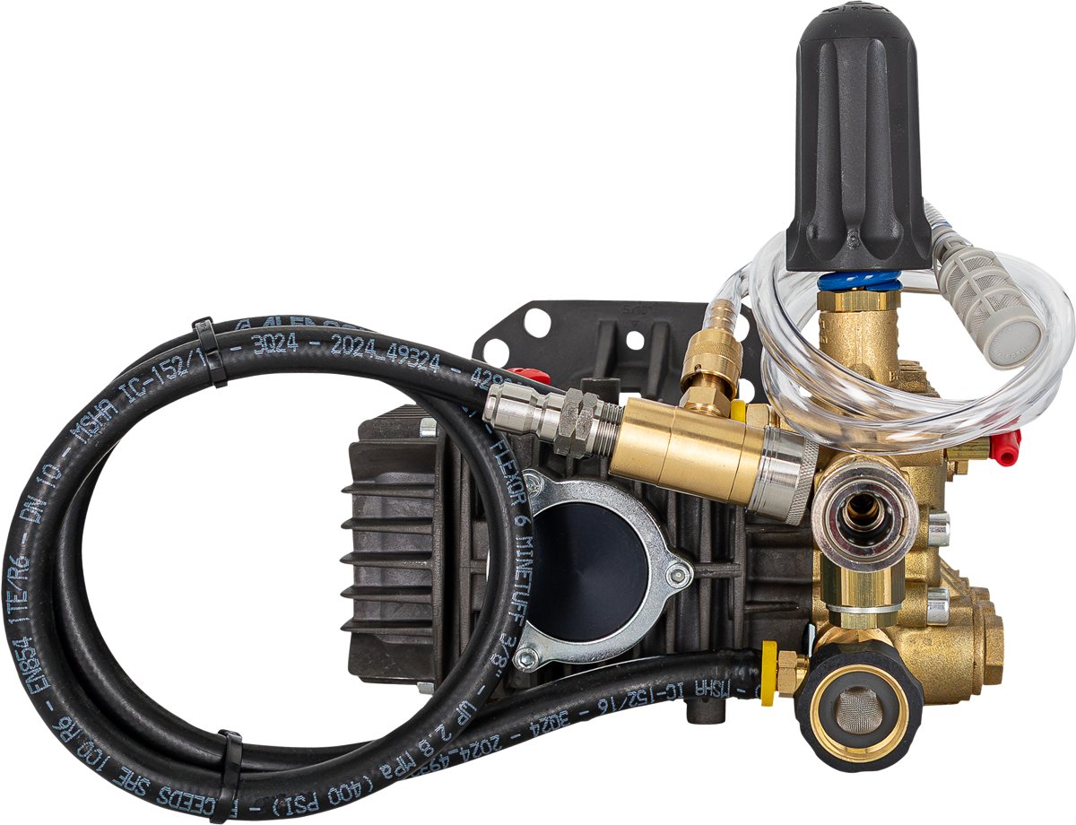 BE 4,000 PSI Pump Assembly - ZWD Series, 1", Hollow Shaft, 11hp | ZWD4040G ASSY